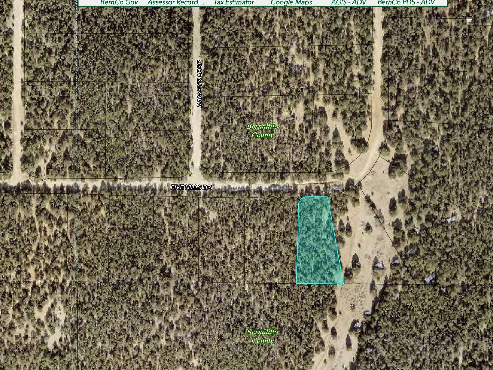 0.93 Acres of Residential Land for Sale in Tijeras, New Mexico