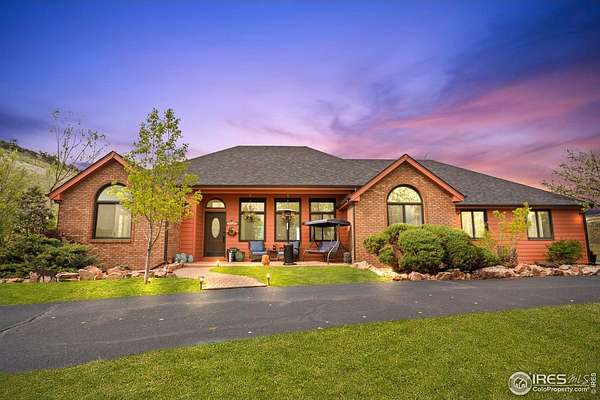 35 Acres of Agricultural Land with Home for Sale in Berthoud, Colorado