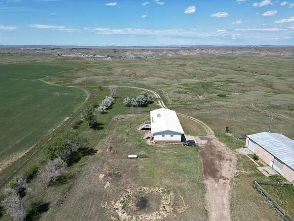 240 Acres of Agricultural Land with Home for Sale in Glendive, Montana