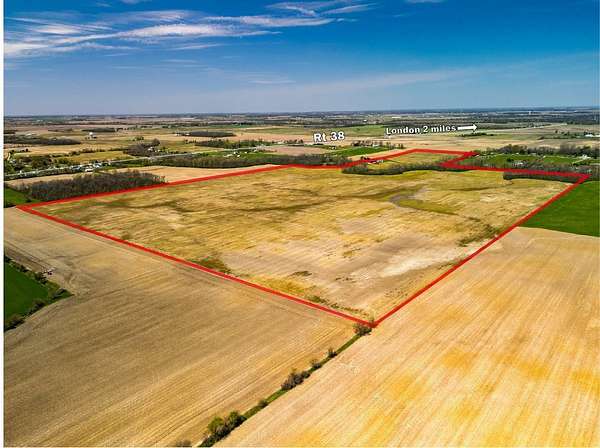 218 Acres of Agricultural Land for Sale in London, Ohio