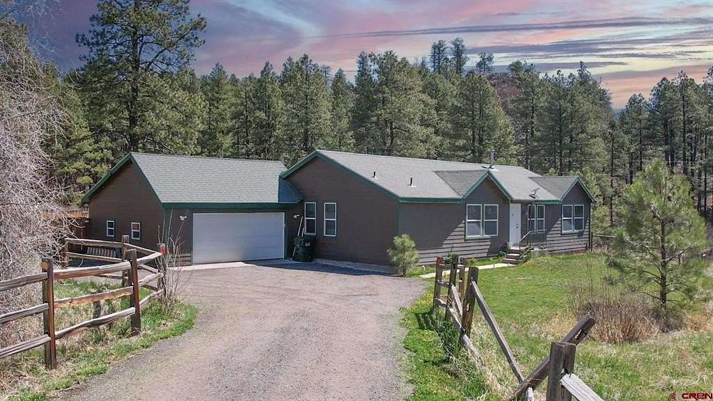 1.5 Acres of Residential Land with Home for Sale in Pagosa Springs, Colorado