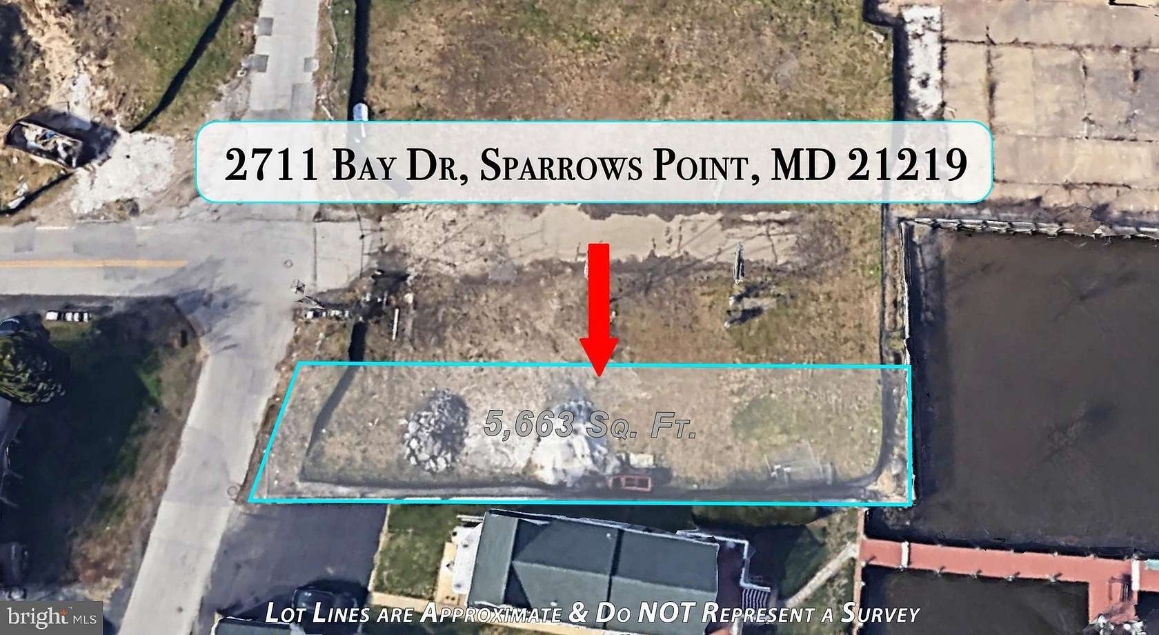 0.13 Acres of Residential Land for Sale in Sparrows Point, Maryland