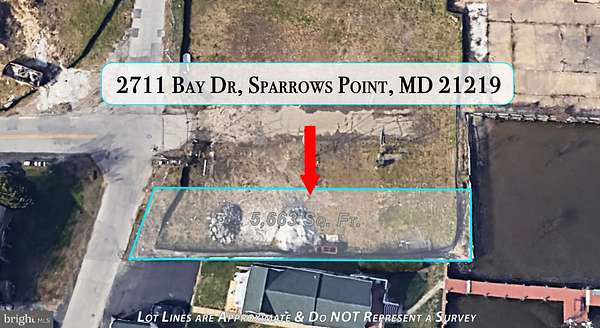 0.13 Acres of Residential Land for Sale in Sparrows Point, Maryland