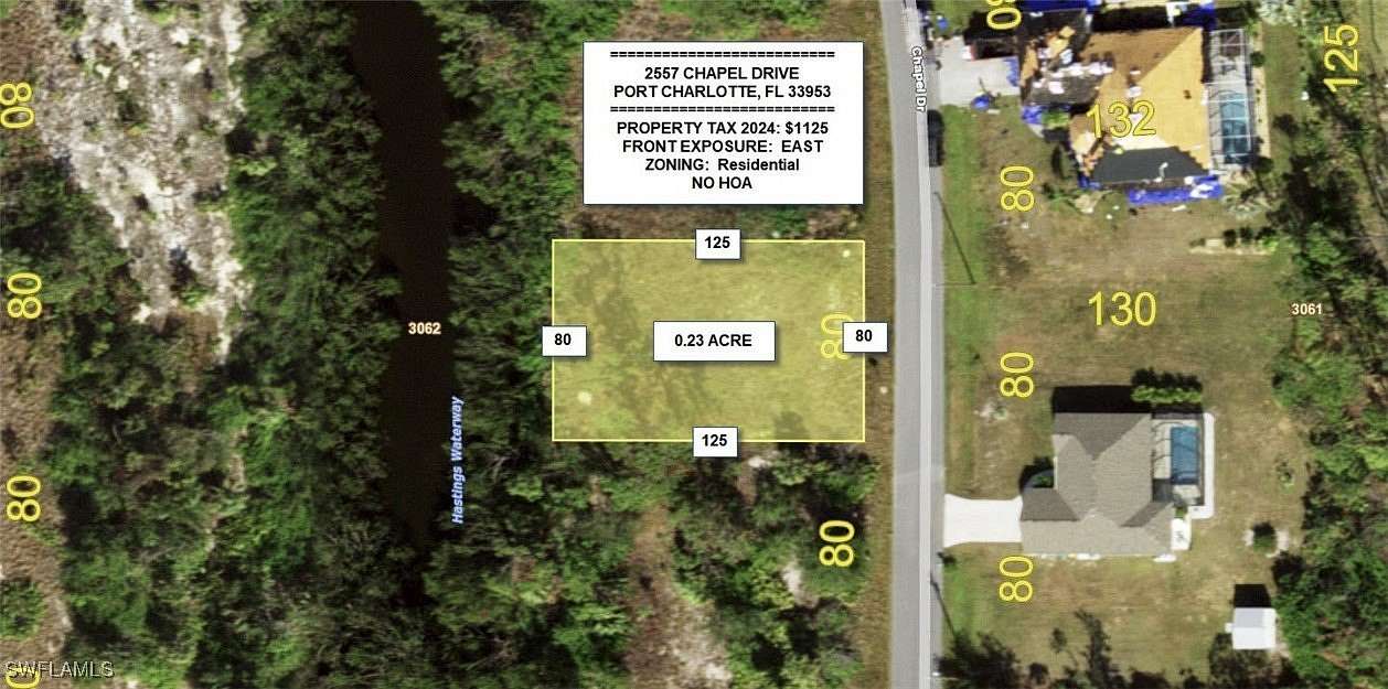 0.23 Acres of Residential Land for Sale in Port Charlotte, Florida