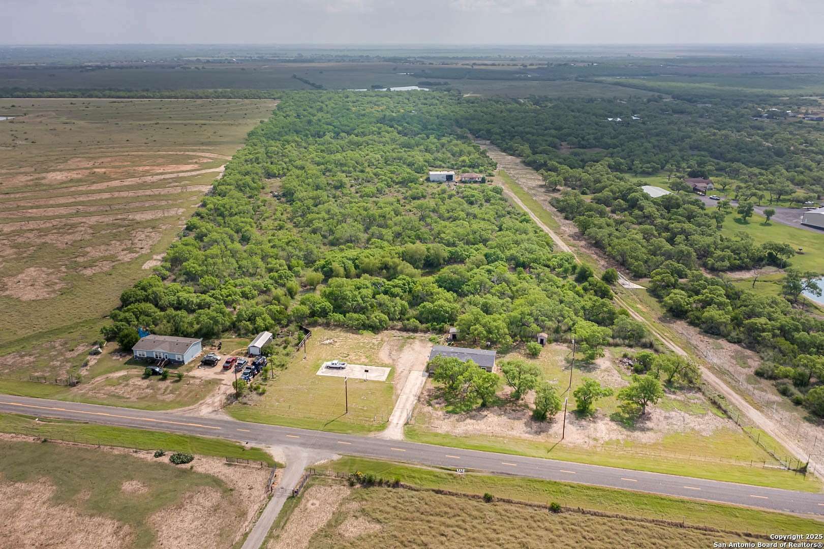 15.8 Acres of Land with Home for Sale in Floresville, Texas