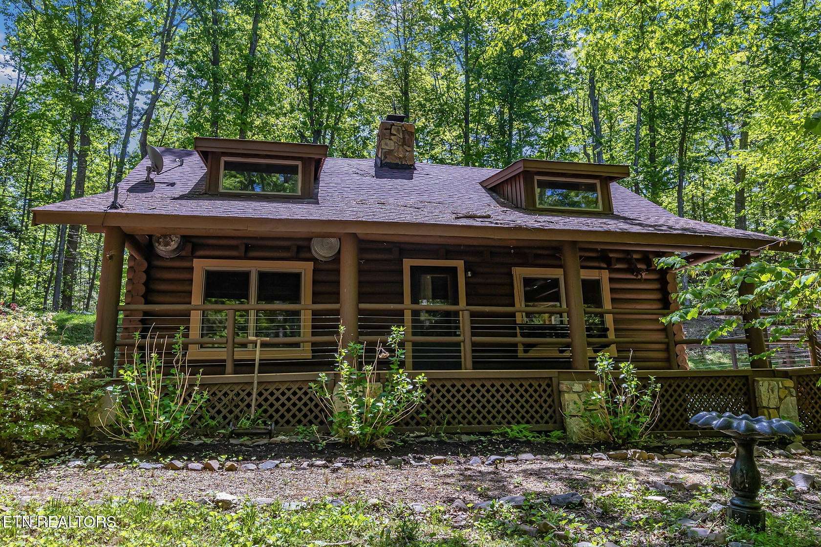 15.4 Acres of Land with Home for Sale in Sevierville, Tennessee