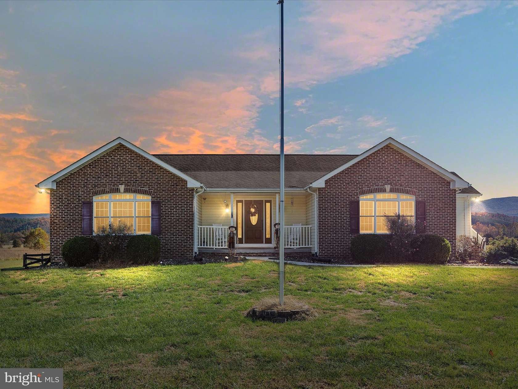 4 Acres of Residential Land with Home for Sale in Wardensville, West Virginia