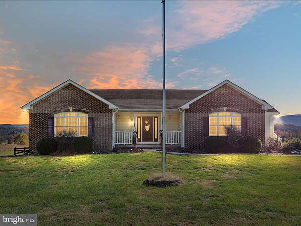 4 Acres of Residential Land with Home for Sale in Wardensville, West Virginia