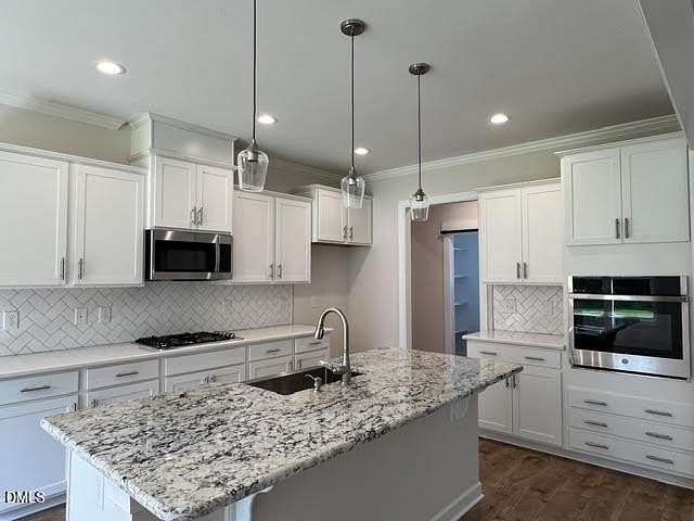 10.7 Acres of Land with Home for Sale in Clayton, North Carolina