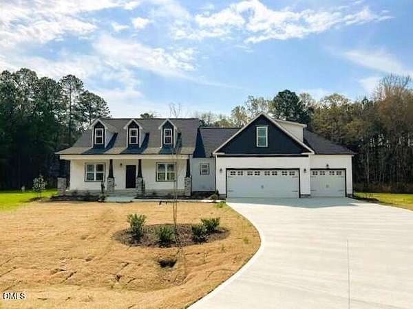 10.7 Acres of Land with Home for Sale in Clayton, North Carolina