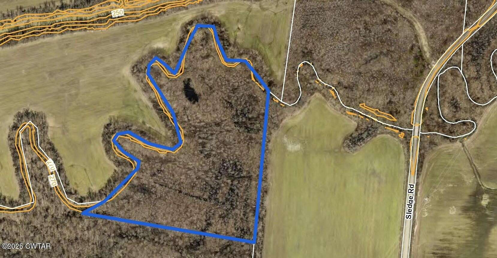 25.4 Acres of Recreational Land for Sale in Millington, Tennessee