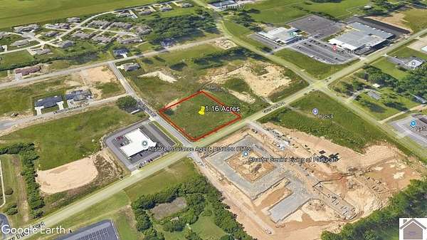 1.16 Acres of Commercial Land for Sale in Paducah, Kentucky