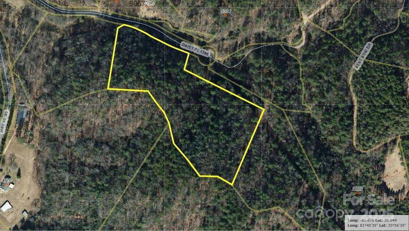 6.85 Acres of Residential Land for Sale in Collettsville, North Carolina
