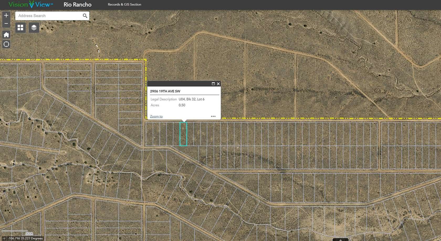 0.5 Acres of Land for Sale in Rio Rancho, New Mexico