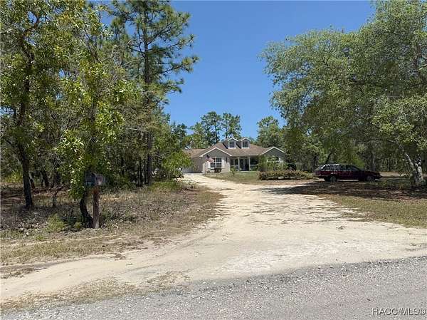 2.34 Acres of Residential Land with Home for Sale in Homosassa, Florida