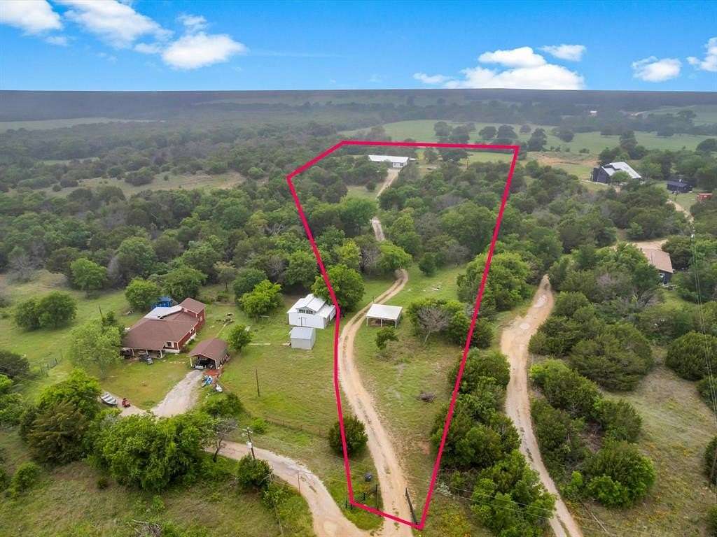 6.48 Acres of Land with Home for Sale in Weatherford, Texas