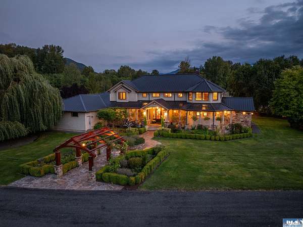 18.8 Acres of Land with Home for Sale in Sequim, Washington