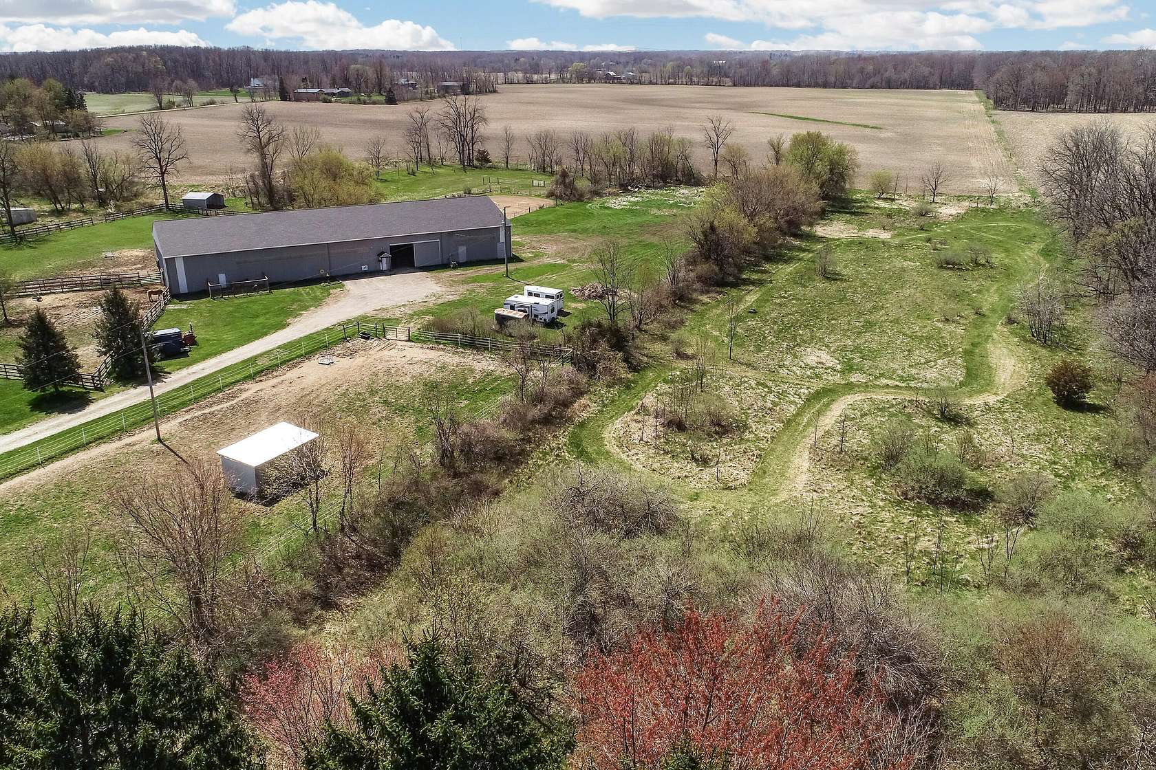 11.4 Acres of Agricultural Land for Sale in DeWitt, Michigan