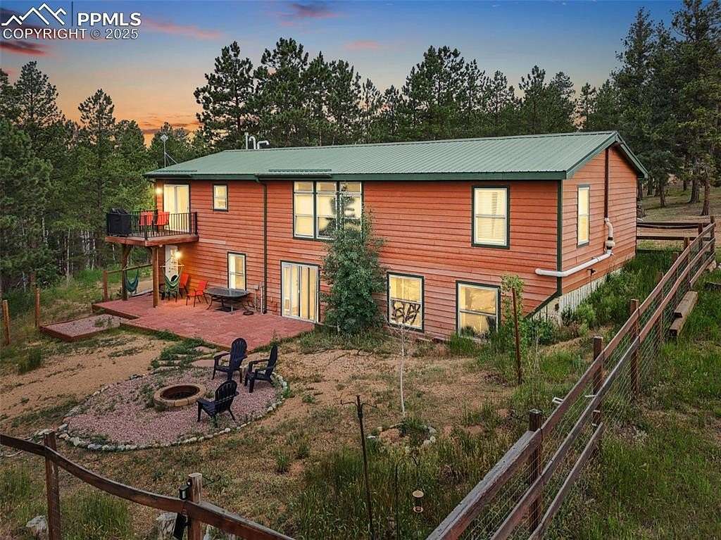 8.28 Acres of Land with Home for Sale in Divide, Colorado