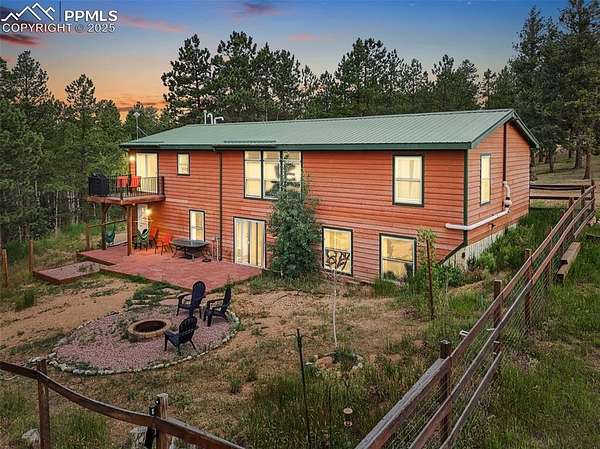 8.28 Acres of Land with Home for Sale in Divide, Colorado