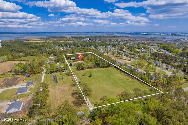 10 Acres of Land with Home for Sale in Morehead City, North Carolina