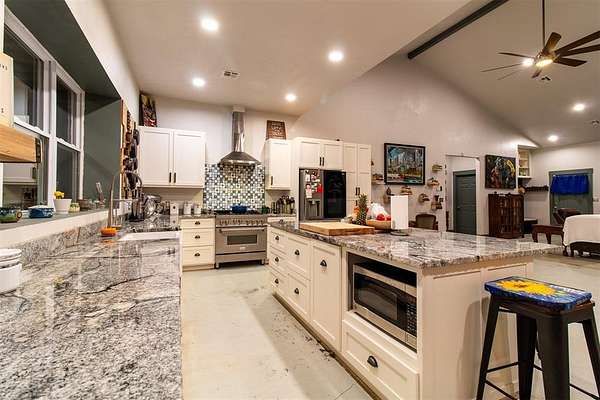 10.1 Acres of Land with Home for Sale in Wellston, Oklahoma