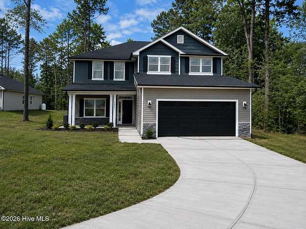 7.17 Acres of Land with Home for Sale in Nashville, North Carolina