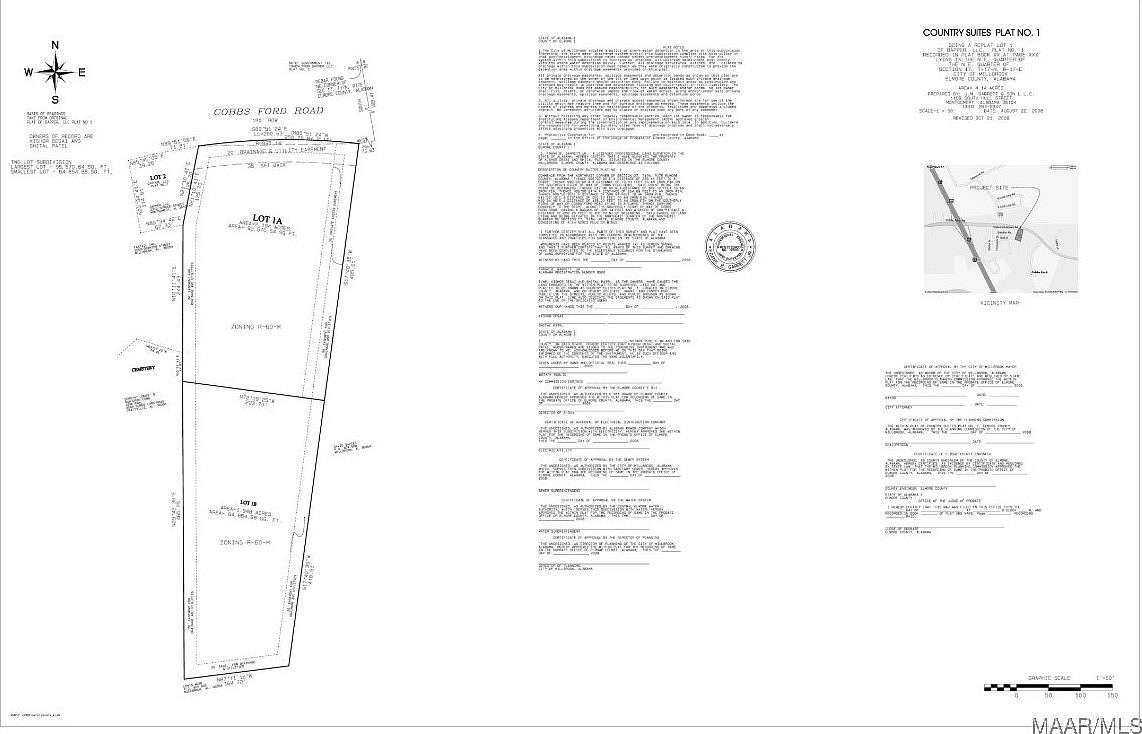 4.14 Acres of Commercial Land for Sale in Millbrook, Alabama