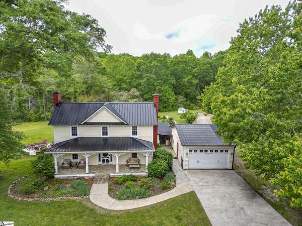 3.2 Acres of Residential Land with Home for Sale in Easley, South Carolina