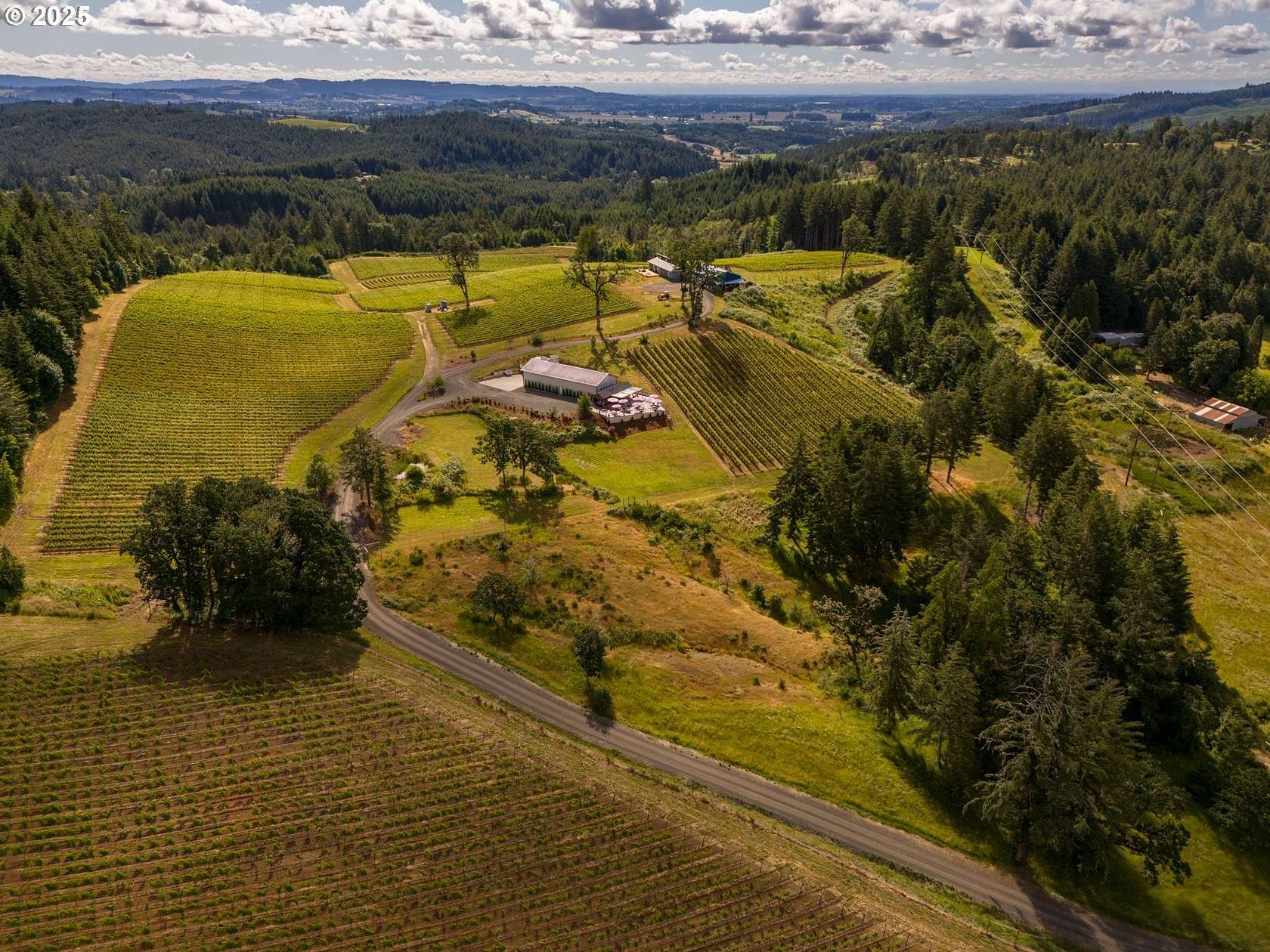 62 Acres of Agricultural Land with Home for Sale in Carlton, Oregon