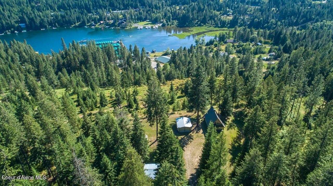 4.68 Acres of Residential Land with Home for Sale in Coeur d'Alene, Idaho