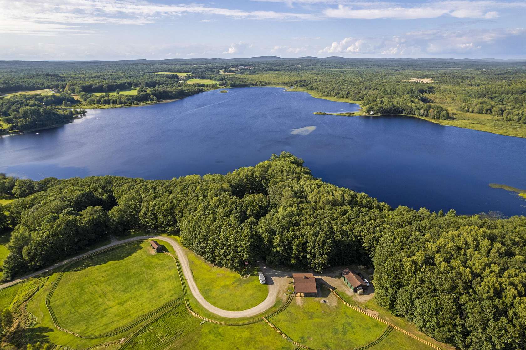 27.4 Acres of Land with Home for Sale in Waldoboro, Maine