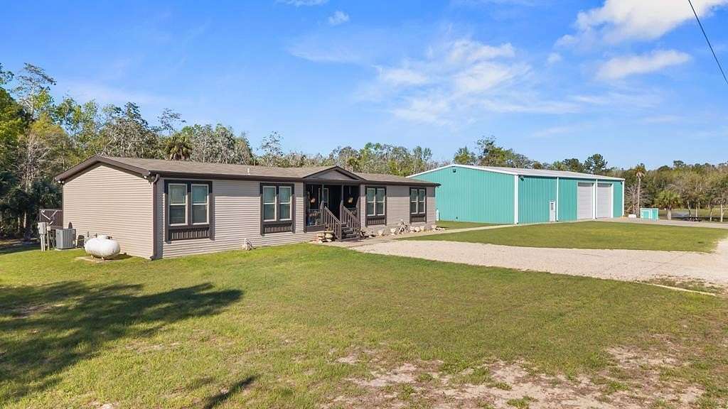 10 Acres of Recreational Land with Home for Sale in Steinhatchee, Florida