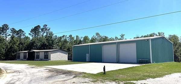 10 Acres of Recreational Land with Home for Sale in Steinhatchee, Florida