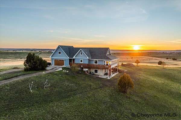 41.4 Acres of Recreational Land with Home for Sale in Moorcroft, Wyoming