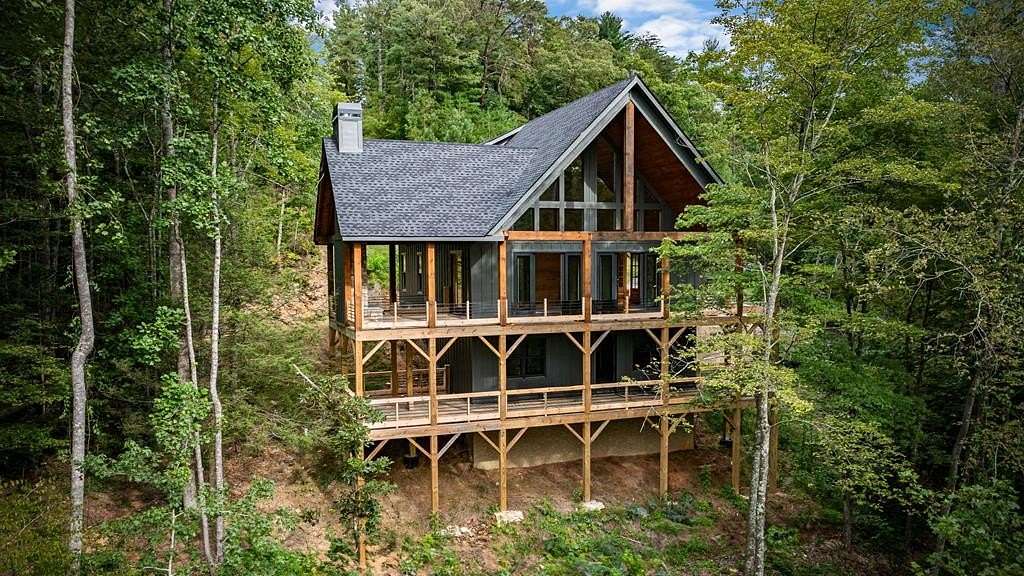 1.64 Acres of Residential Land with Home for Sale in Ellijay, Georgia