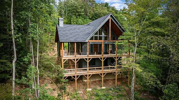 1.64 Acres of Residential Land with Home for Sale in Ellijay, Georgia