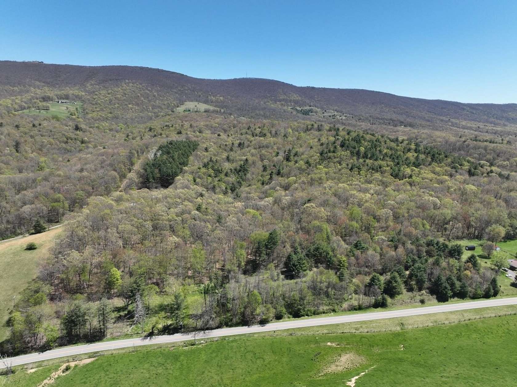 23.6 Acres of Recreational Land for Sale in Hot Springs, Virginia