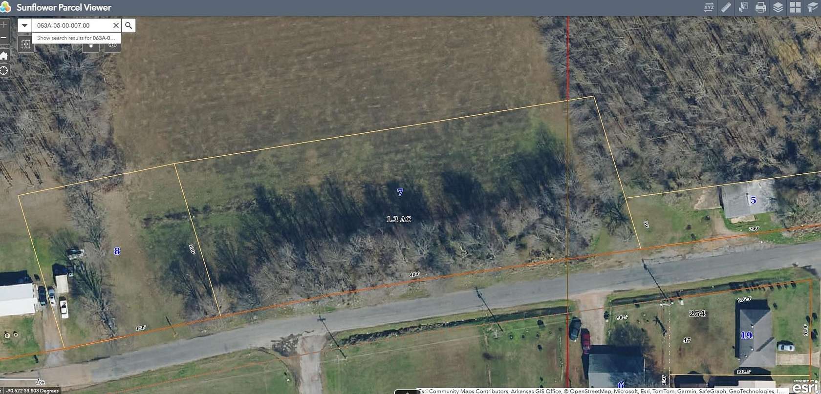 1.3 Acres of Residential Land for Sale in Drew, Mississippi