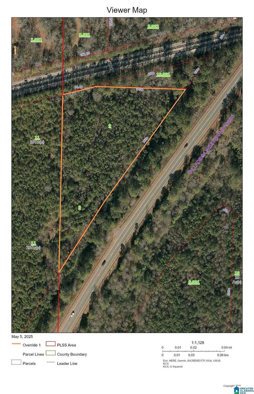 2.88 Acres of Land for Sale in Talladega, Alabama