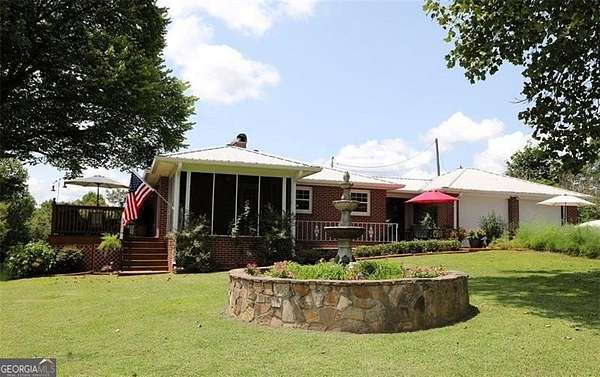 5.56 Acres of Land with Home for Sale in Menlo, Georgia