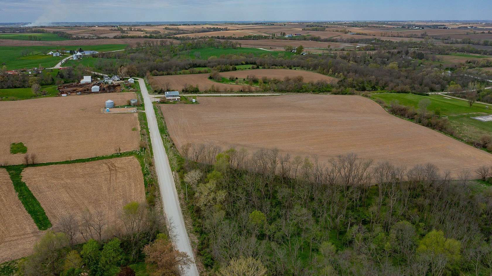 17.5 Acres of Land with Home for Sale in Mingo, Iowa