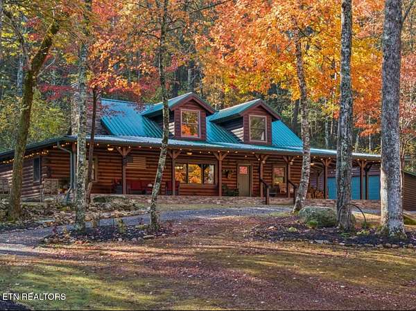 17 Acres of Recreational Land with Home for Sale in Tellico Plains, Tennessee