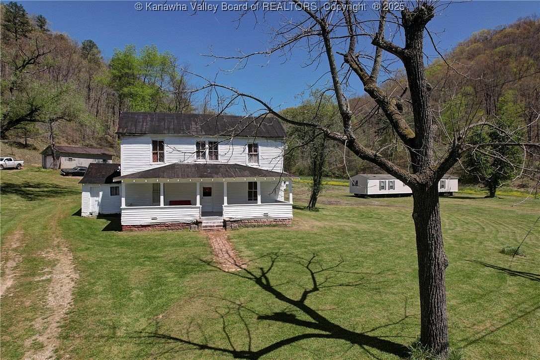 63 Acres of Land with Home for Sale in Midkiff, West Virginia