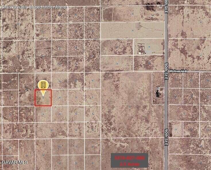 2.59 Acres of Land for Sale in Lancaster, California