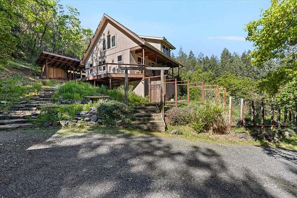 13.2 Acres of Land with Home for Sale in Applegate, Oregon