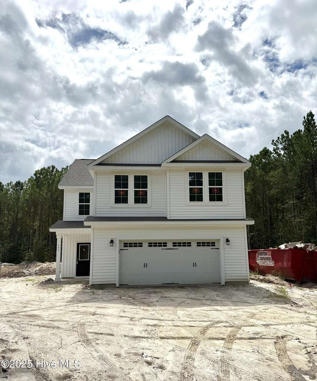 3 Acres of Residential Land with Home for Sale in Maysville, North Carolina