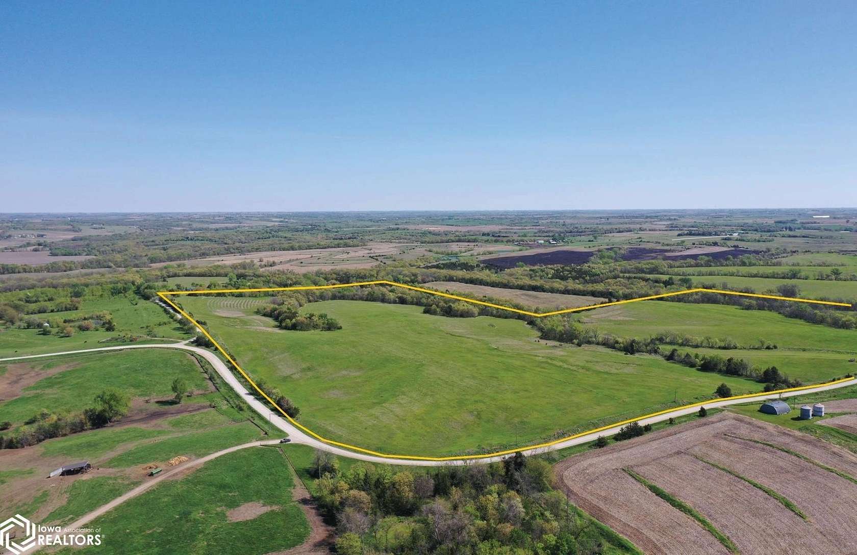 113 Acres of Agricultural Land for Sale in Bedford, Iowa