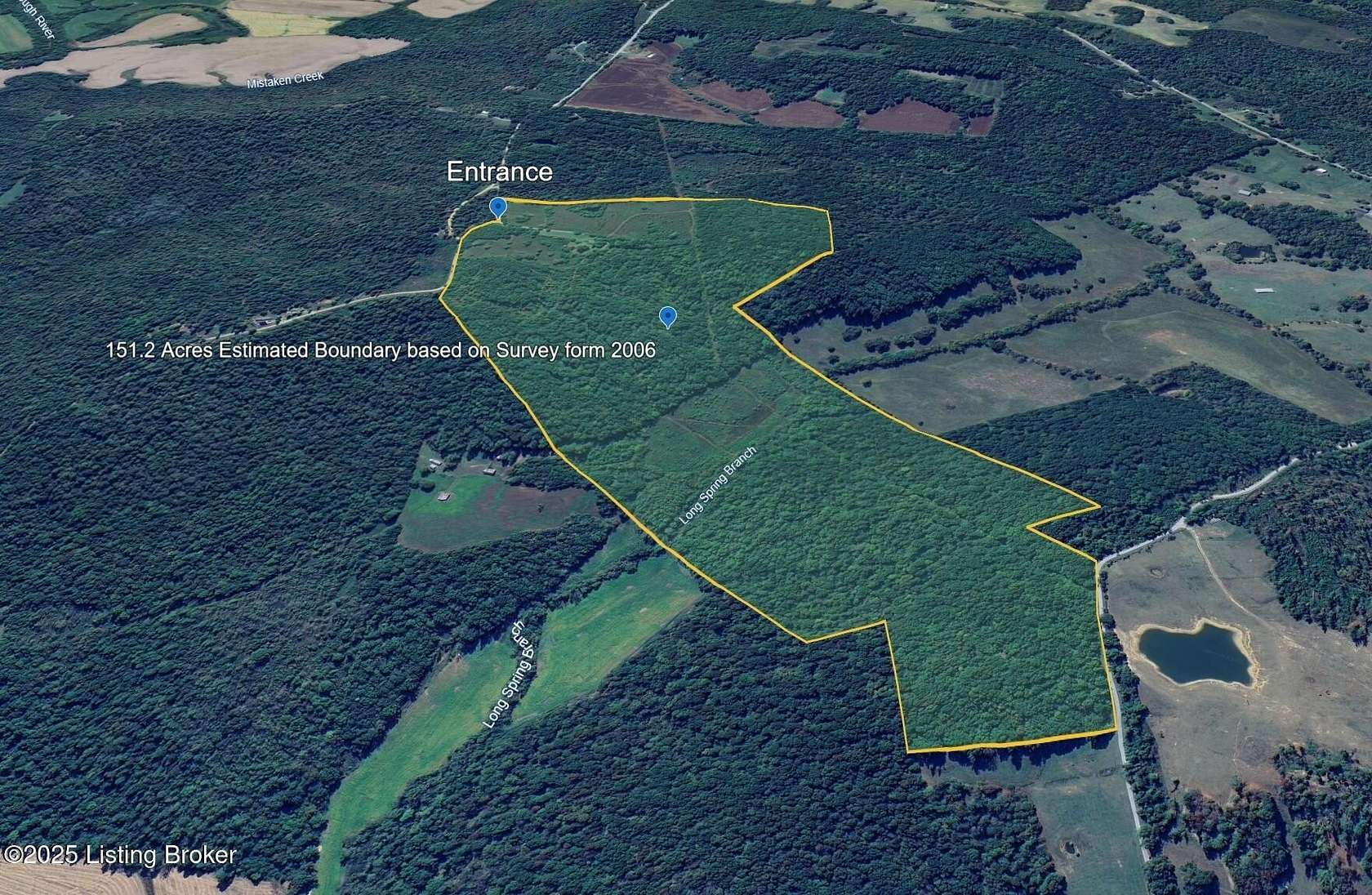 151 Acres of Recreational Land for Sale in Olaton, Kentucky