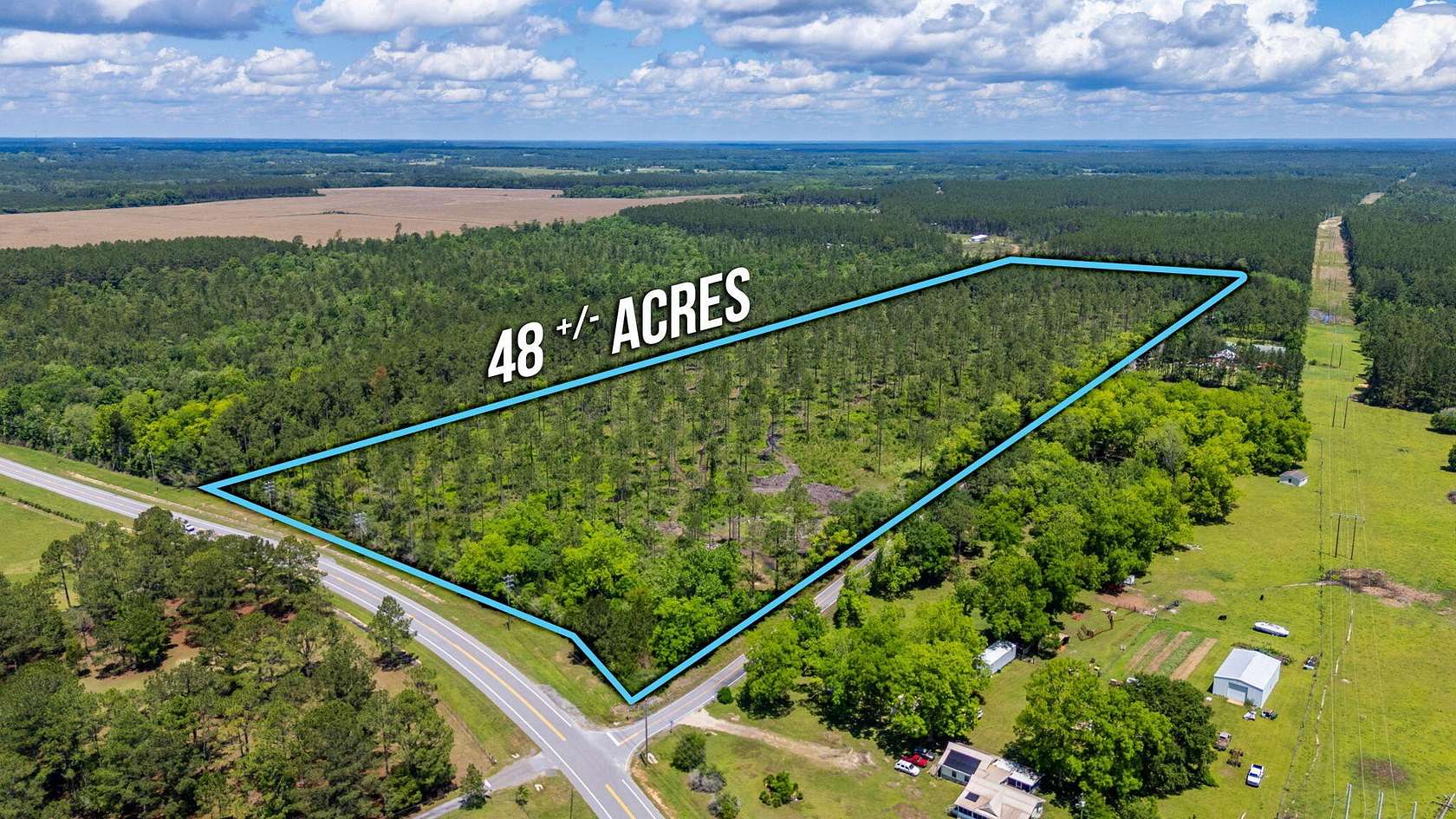 48.4 Acres of Recreational Land for Sale in DeFuniak Springs, Florida